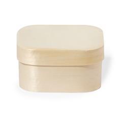 OBG PUB - Boîte de présentation au format carré en bois Zane