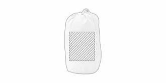 Couverture au toucher doux en polyester Demiol - Marquage Recto