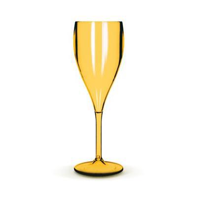 Flûte à champagne 160ml en tritan durable Kenzo Jaune