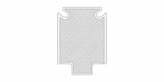 Valise pratique et robuste en ABS et PC Packer - impression sur étiquette