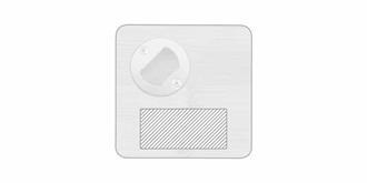 Dessous de verre décapsuleur en bambou Ambir - Impression Haut