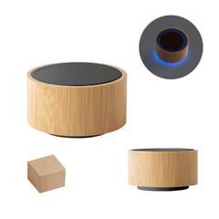 OBG PUB - Haut parleur de puissance 3W en bambou et ABS Diot