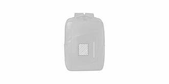 Sac à dos en cuir PU élégant et robuste Lavio - Marquage Recto