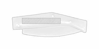 Canif en acier inoxydable résistant Pador - Marquage Recto