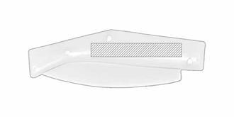 Canif en acier inoxydable résistant Pador - Marquage Verso