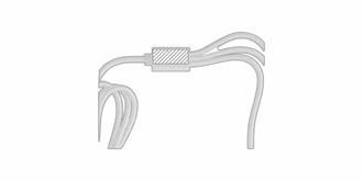 Câble de charge en cuivre durable Simio - Marquage Verso