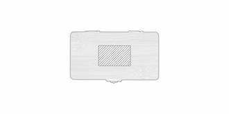 Boîte à outils avec étui en bambou robuste Cobak - Impression sur la boite