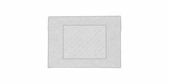 Pochette pratique et écologique en RPET Renon - Marquage Verso