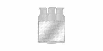 Bouteille isotherme 500 ml avec finition mat Cup - Marquage autour