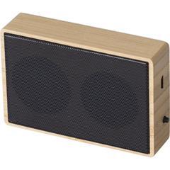 OBG PUB - Enceinte Bluetooth rectangulaire en bambou Flox