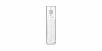 Vaporisateur 100ml en verre et acier inox Pietra - impression sur couvercle