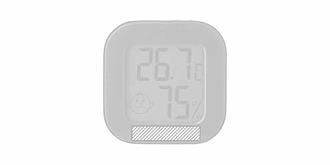 Thermomètre et Hygromètre en ABS Bora - Marquage Recto