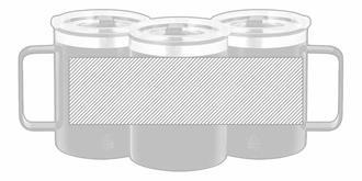 Tasse thermique 400ml en acier inox Soupra - Marquage autour