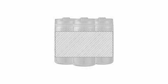 Gobelet avec isolation 300ml en acier inox Comafi - Marquage autour