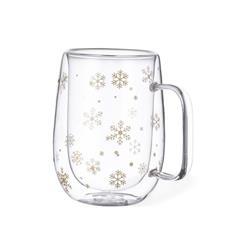 OBG PUB - Tasse isotherme double paroi 400ml en verre Tiara