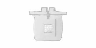 Sac à Dos de Vélo en RPET 600D robuste Inayan - Marquage Recto