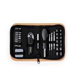 OBG PUB - Set outils 24 accessoires avec étui en liège Solo