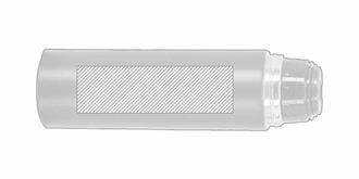 Set de bouteille isotherme avec 3 tasses Pierro - A l'avant