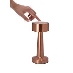 OBG PUB - Lampe tactile avec finition en or rose Lumens