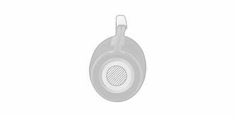 Haut-parleur lumineux stéréo Bluetooth Sound - Impression Gauche