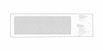 Marque-page ensemencé design de Noël Birdy - Marquage Recto