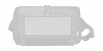 Sac bandoulière modulaire pratique et robuste Ceni - Marquage Recto