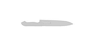 Ensemble d'ustensiles pour barbecue Silveri - Impression sur lame