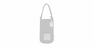 Sac en coton recyclé de forme cylindrique Chass - A l'avant