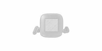 Écouteurs intra-auriculaire Bluetooth en ABS Tenas - impression sur couvercle