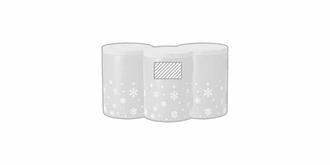 Tasse en céramique 300 ml avec design original Nel - Marquage autour