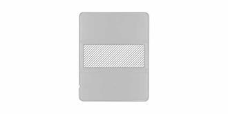 Tapis de souris et chargeur pliable en PU Faritex - Marquage Recto