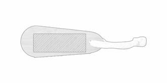 Lime petite taille avec cordon de transport Jejoo - Marquage Verso