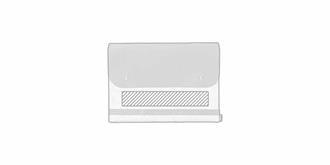 Housse pour ordinateur portable en RPET Gardio - Marquage Recto