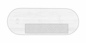 Chargeur sans fil multifonction 15W en bambou Naro - Marquage Recto