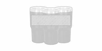 Gobelet isotherme en acier inoxydable 530 ml Nita - Marquage autour