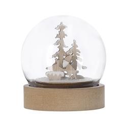 OBG PUB - Boule illuminée avec un design de Noël Faga