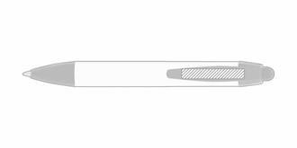 Stylo BIC à bille pratique et durable Kapaleo - Impression Haut