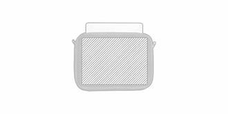 Housse pour Ordinateur Portable robuste Inivia - Marquage Verso