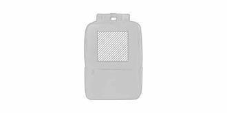 Sac à dos en éco-cuir avec design urbain Entoo - Impression Haut