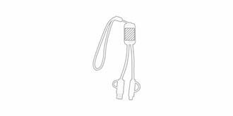 Câble chargeur souple et résistant en ABS Sitoux - Marquage Recto