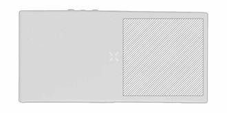 Horloge multifonction au design écologique Banny - Impression Haut