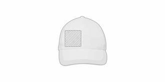 Casquette de sport en polyester doux Mopria - Impression sur panneau droite