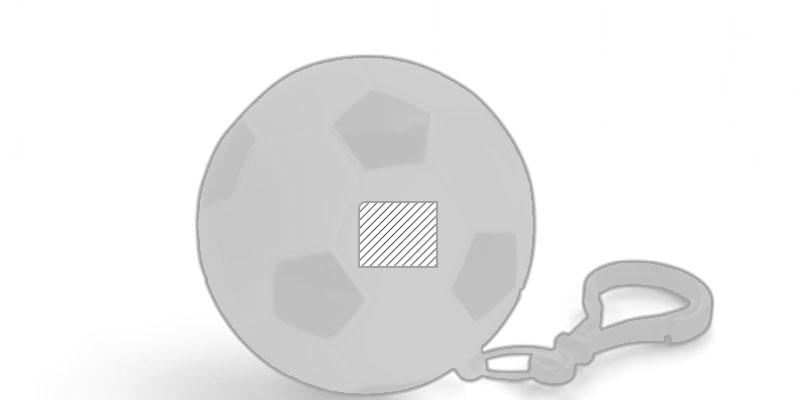 OBG.PUB - Poncho imperméable en Plastique Perdi - Marquage Recto Poncho imperméable en Plastique Perdi - Marquage Recto