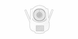 Caméra de sécurité intelligente HD 360 Norman - Marquage Recto