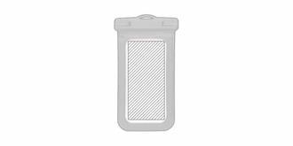 Pochette étanche pour smartphone Makria - Marquage Verso