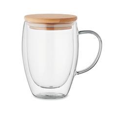 OBG PUB - Mug en verre borosilicate double paroi 350ml Burix