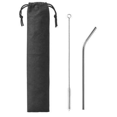 Kit paille en acier inoxydable réutilisable Mell