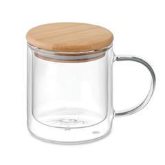 OBG.PUB - Mug en verre borosilicate avec couvercle Faby Mug en verre borosilicate avec couvercle Faby