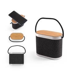 OBG PUB - Enceinte portable 5W avec chargeur sans fil Lazaro