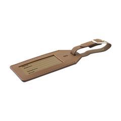 OBG PUB - Étiquette pour bagage en simili cuir robuste Loko